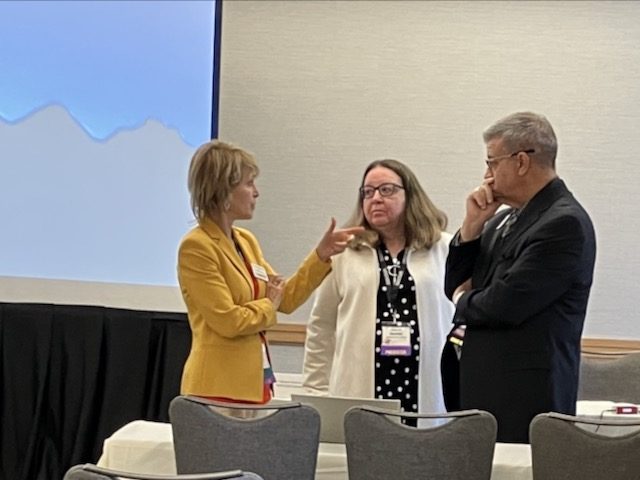 Facilitating leadership discussion for the National Association for National Association for School University Partnerships